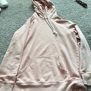 men’s small sweatshirt pink
